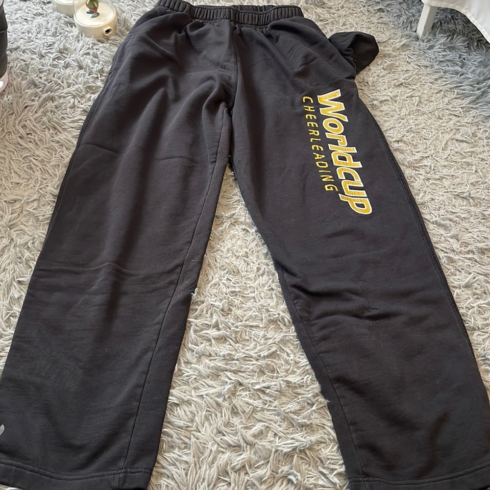World Cup cheerleading sweatpants